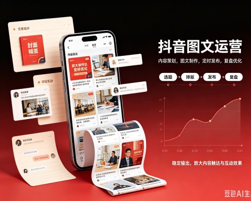 道里抖音图文代运营服务